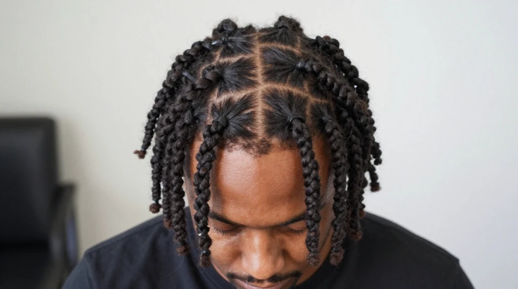 Starter Locs Turning Into Twists