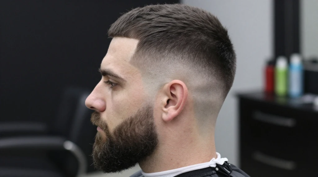 Taper Fade with Beard