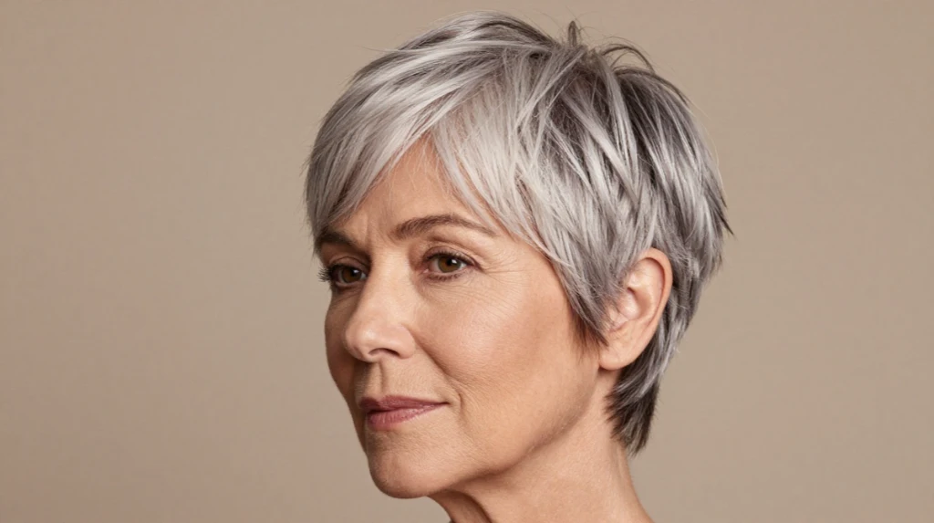 Textured Pixie With Wispy Bangs