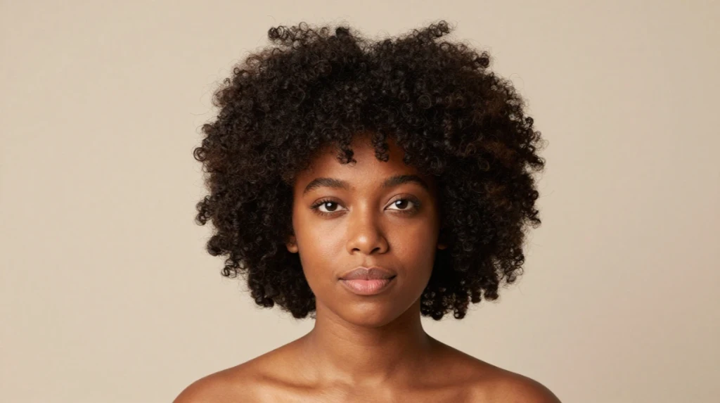 The Afro for Oval Face Shape