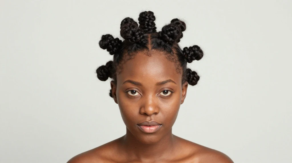 The Bantu Knot Style