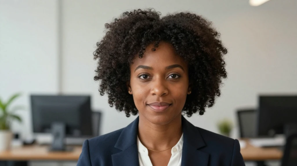 The Chic Office Afro