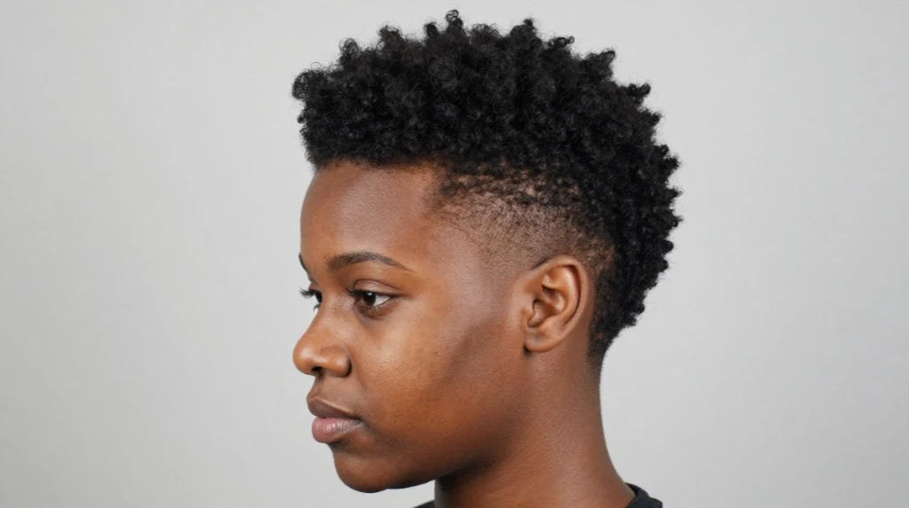 The Faded Afro Cut