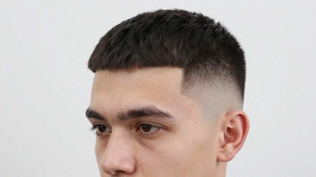 The French Crop with Fade