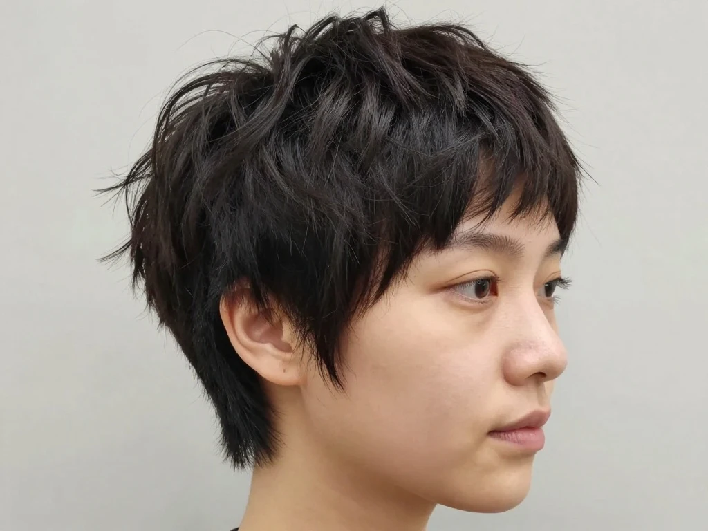 The Pixie Cut for Thick Hair