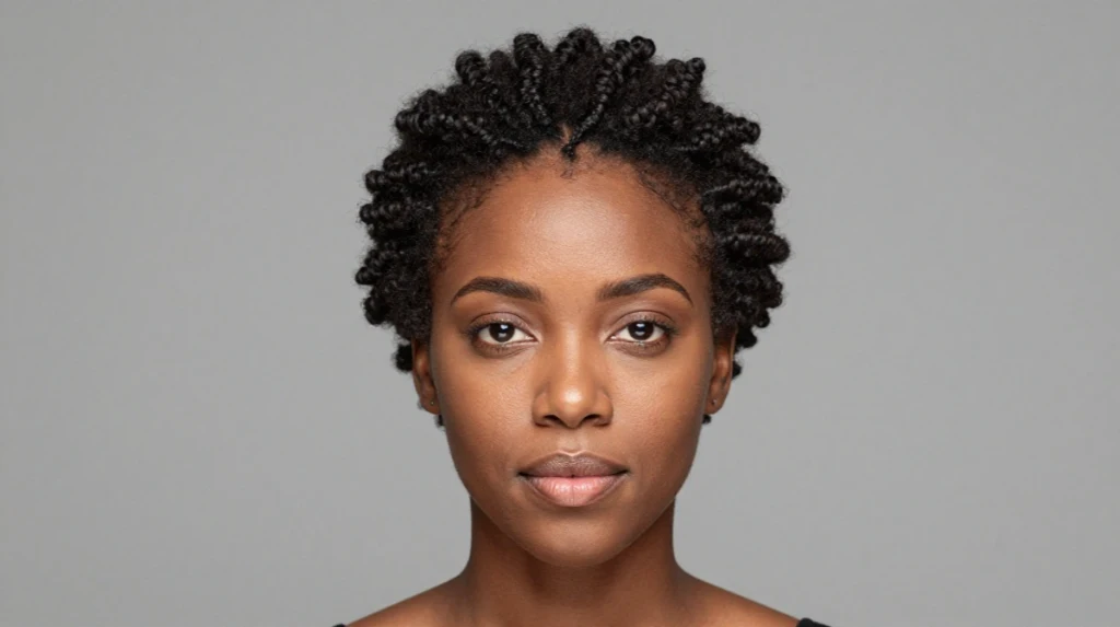 The Protective Style on Short Afro