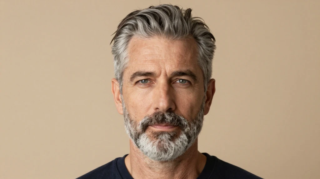 The Salt and Pepper Short Beard