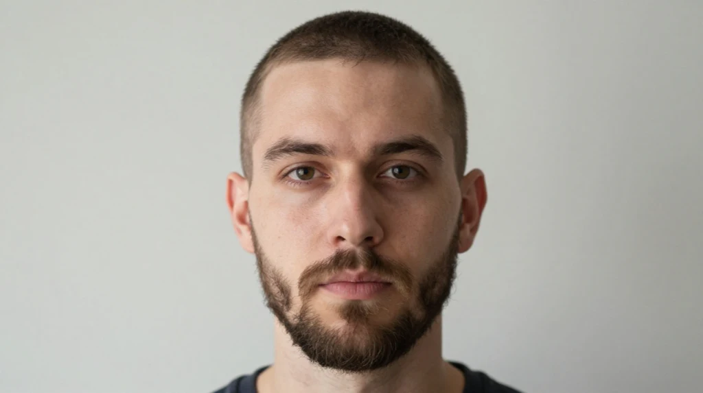 The Short Beard for Oval Faces