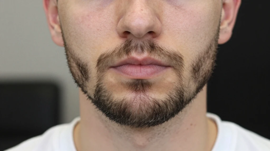 The Short Beard with a Skin Lineup