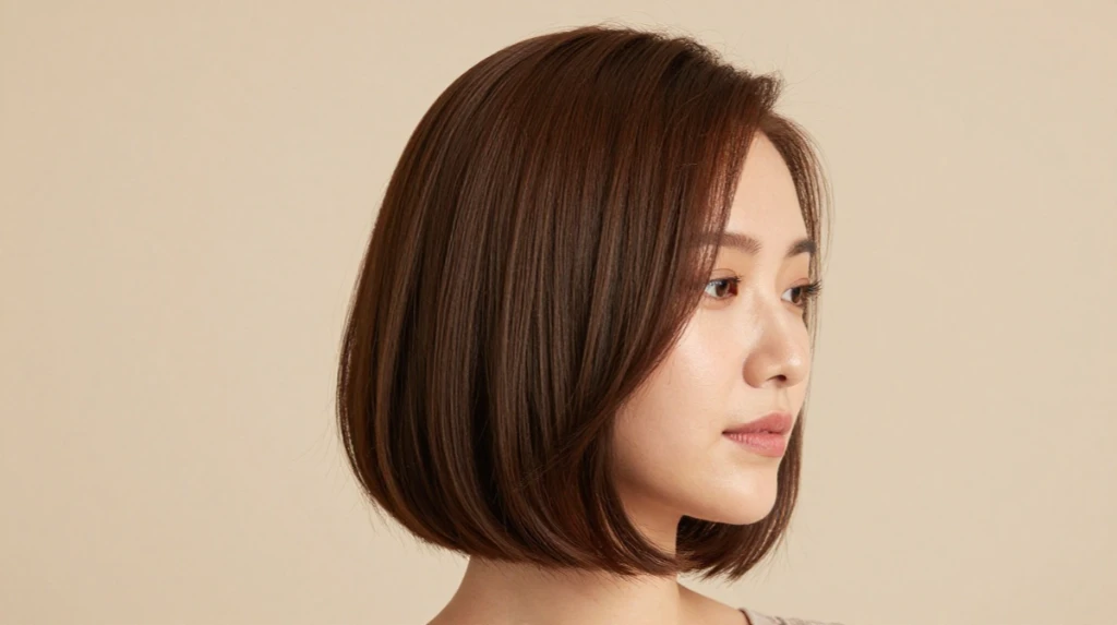 The Side Part Bob