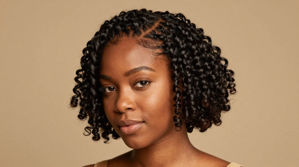 The Twist Out on Short Hair