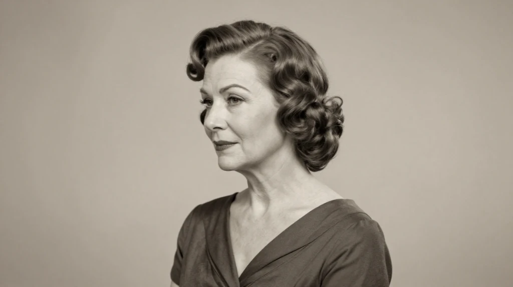 The Vintage-Inspired Updo