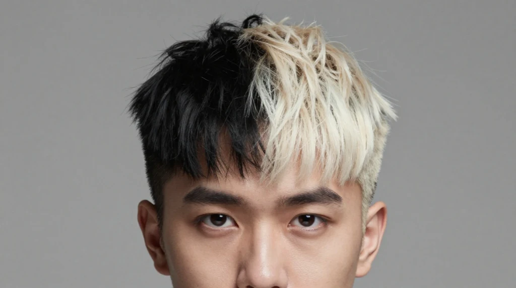 Two-Tone Split Dye