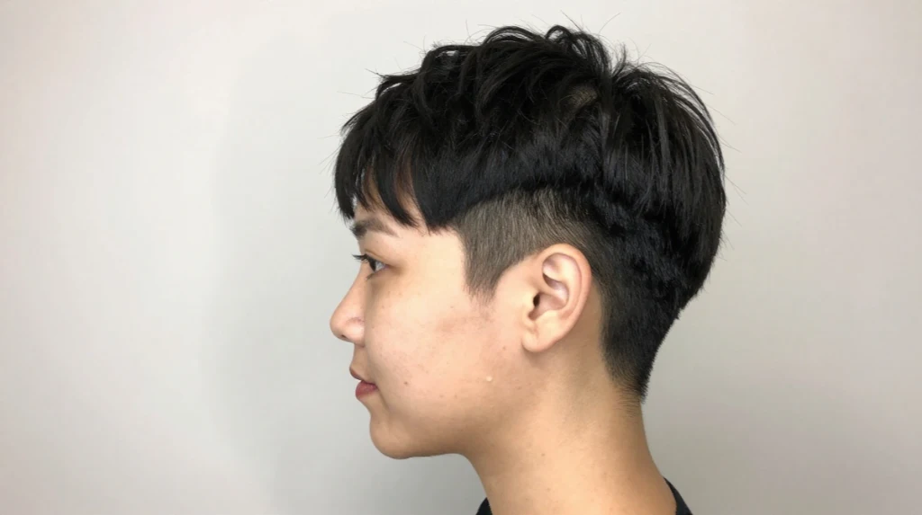 Undercut Pixie With Soft Top