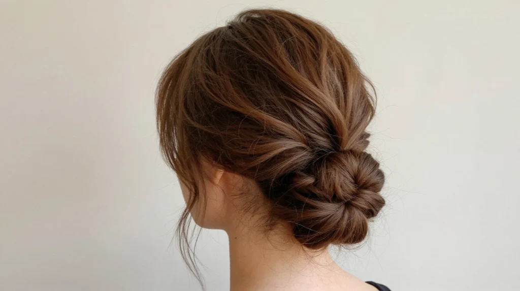 Updo with Volume