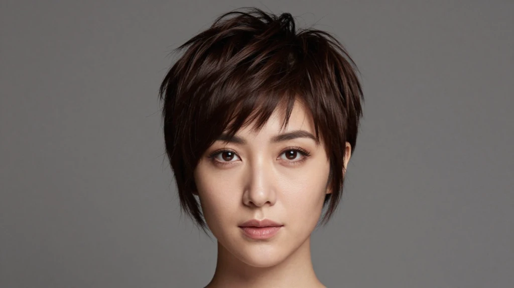 Voluminous Crown Short Cut