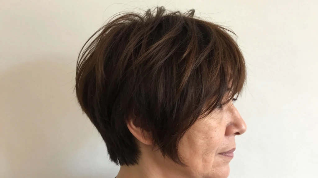 Voluminous Pixie for Thinning Hair