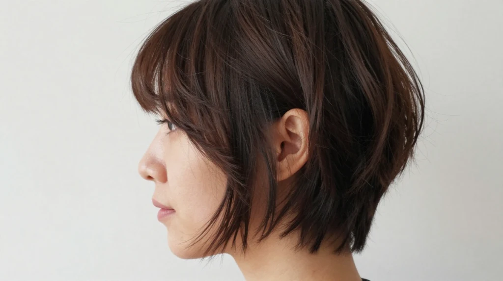 What Makes a Wavy Short Shag Haircut Work