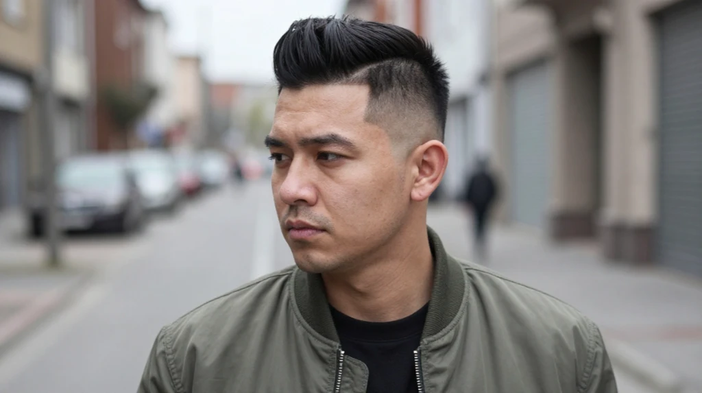 Winter High Fade with Texture