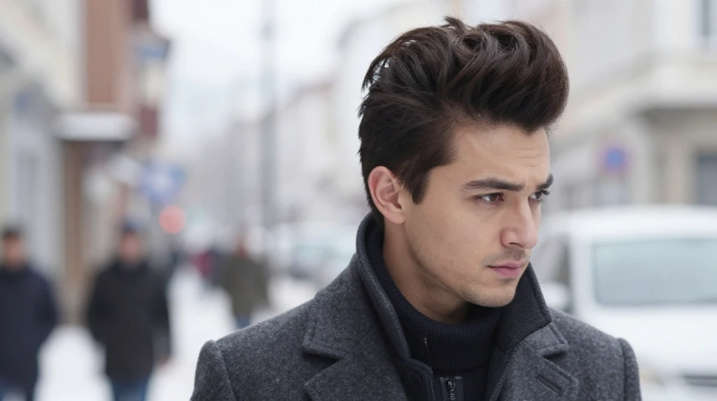 Winter Pompadour