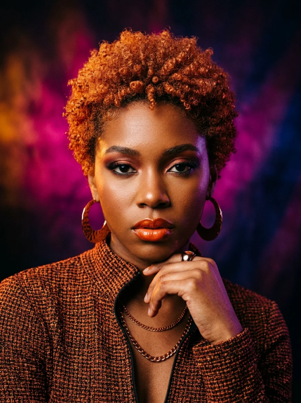 Bold Color Choices Turn a Teeny Weeny Afro Into Art