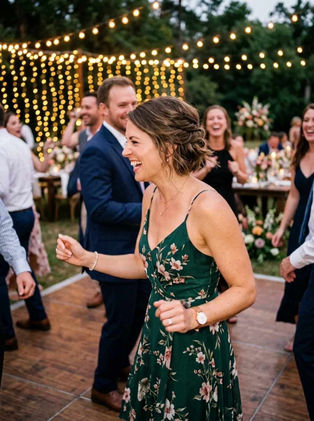 The Wedding Guest Updo That Survives Dancing and Humidity