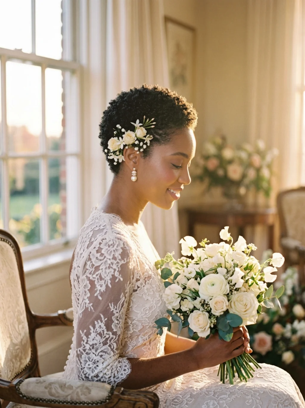 TWA Hairstyles for Weddings Deserve More Spotlight Than They Get