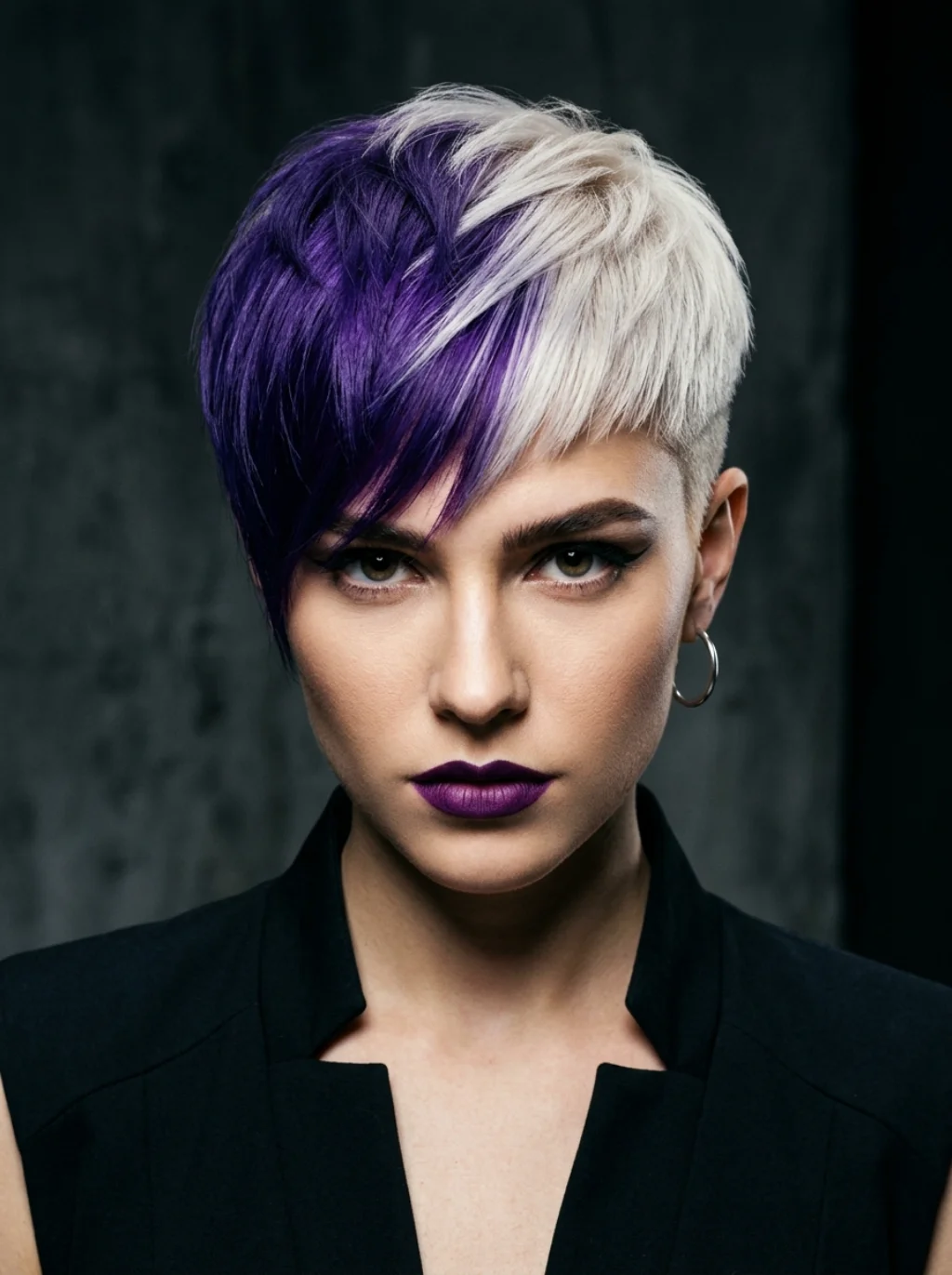 TWA Hairstyles With Color Blocking That Actually Turn Heads