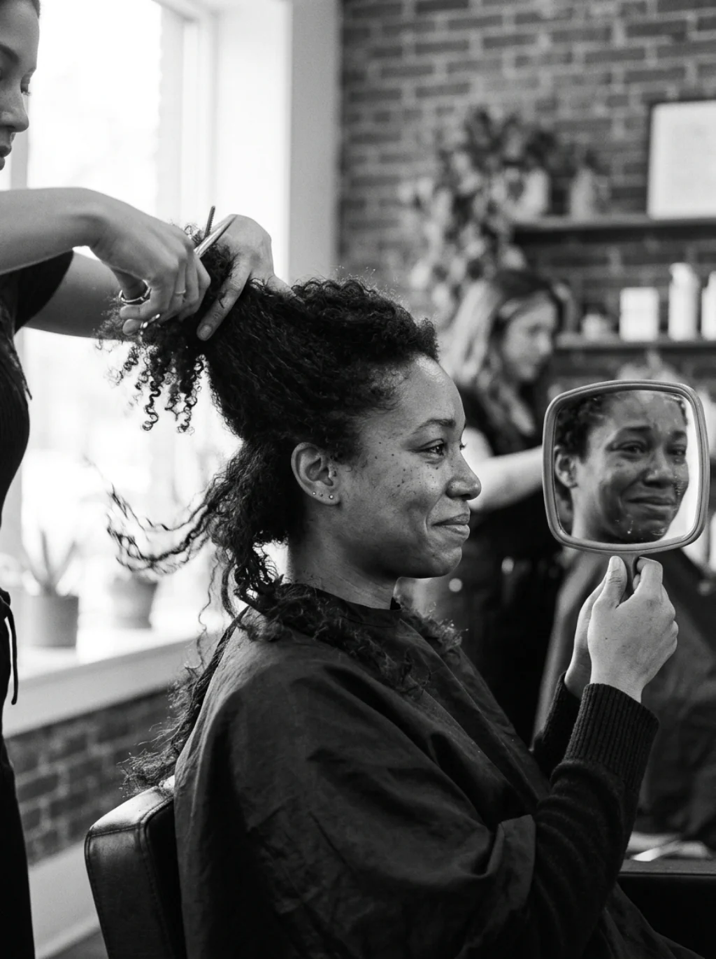 That First Big Chop Moment Changes More Than Your Hair