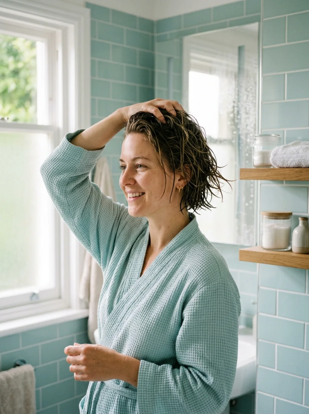 A Cut So Easy It Works Straight Out Of The Shower