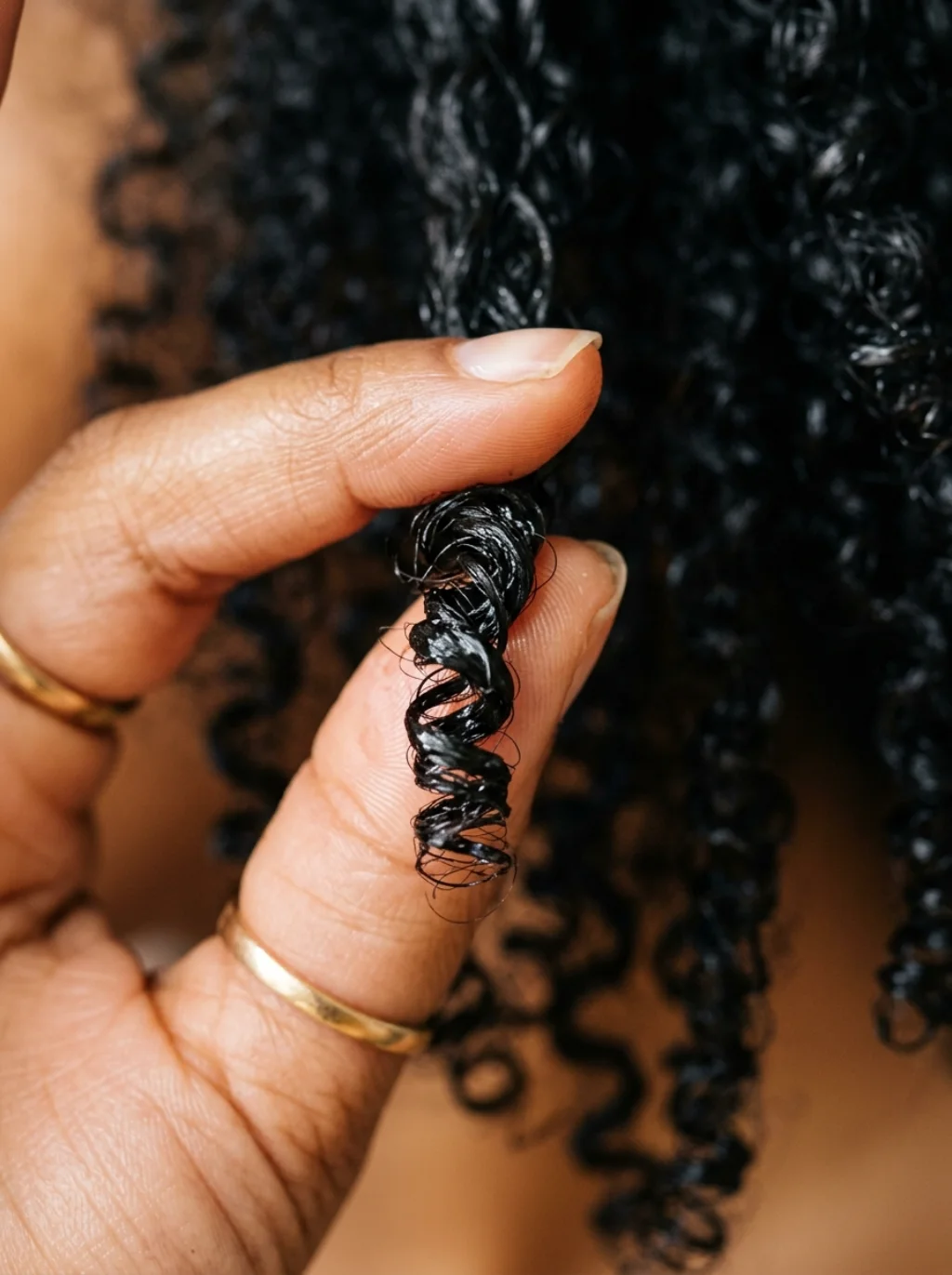 Finger Coils Turn Tiny Curls Into a Statement Look