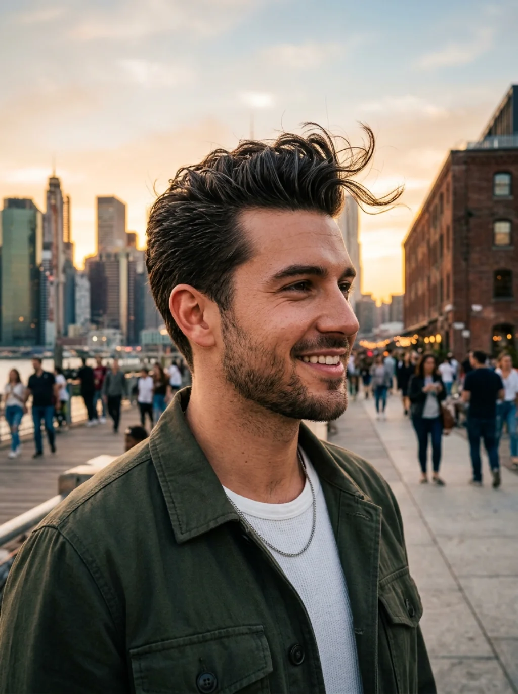 Pompadour Energy Built for a Shorter Canvas