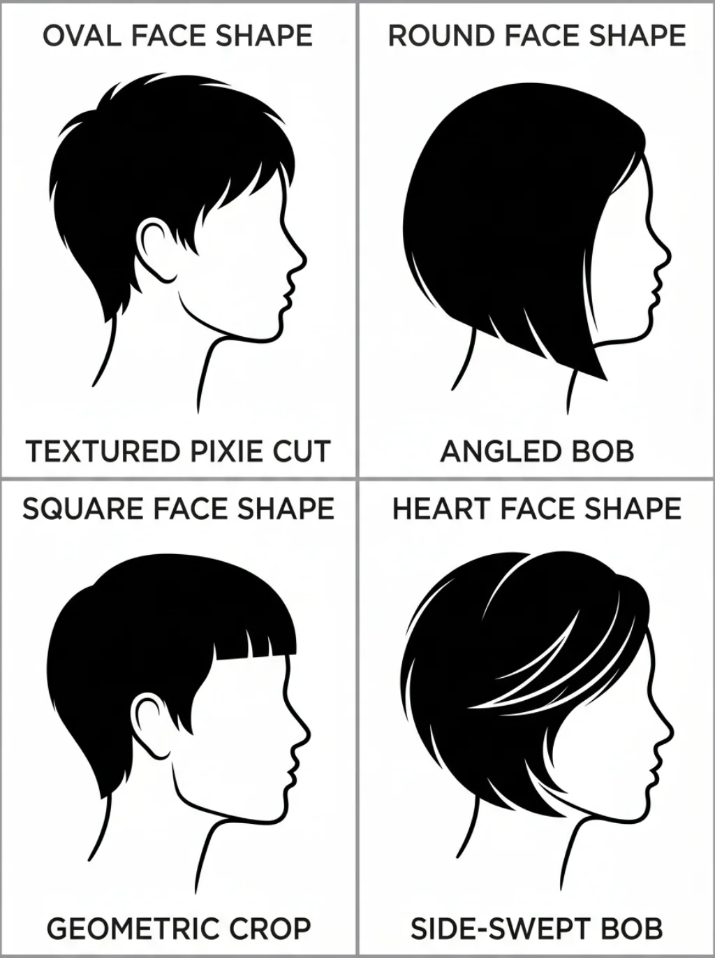Face Shapes That Transform Completely With The Right Short Cut