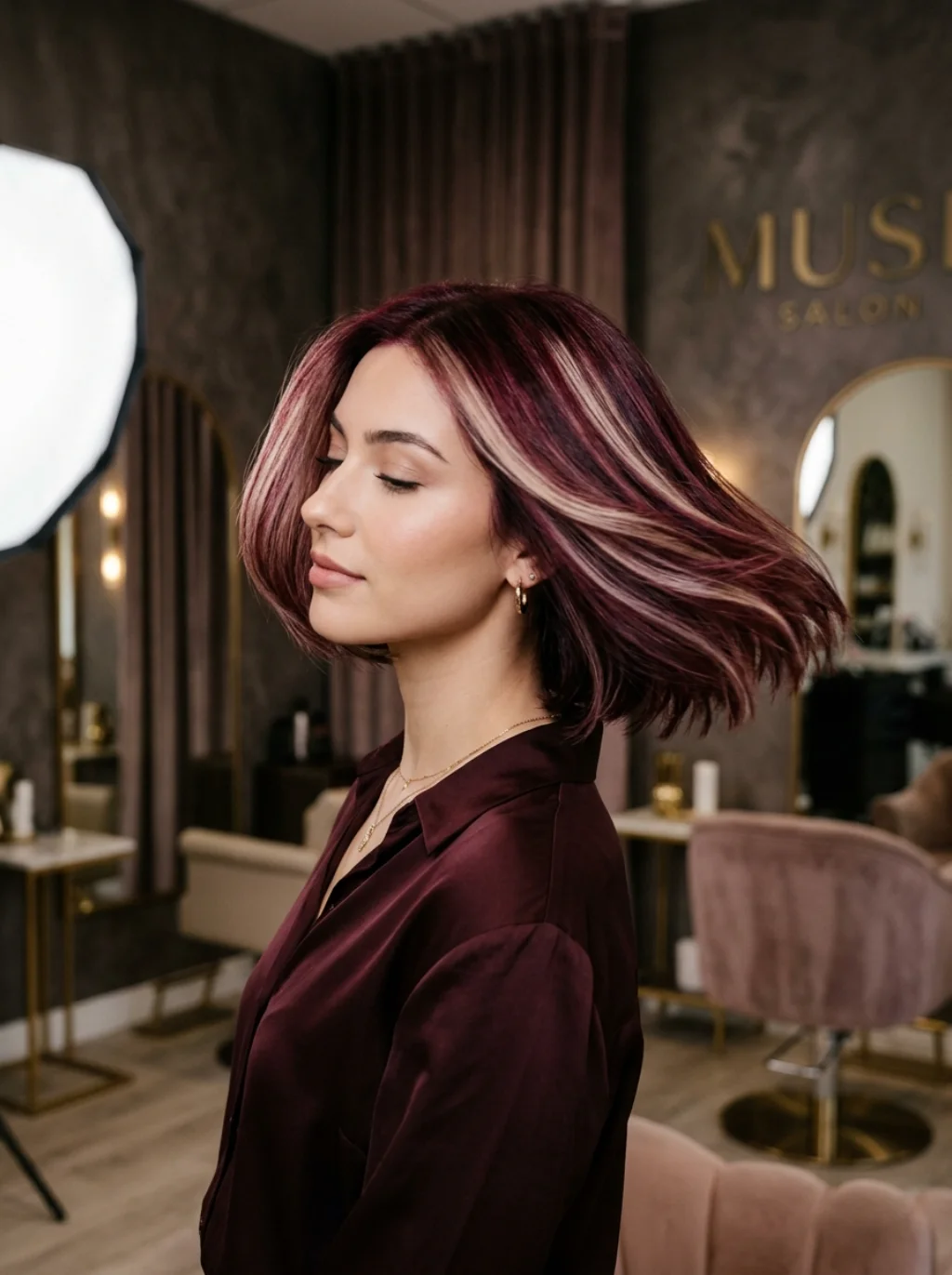 A Bob That Moves Like Silk Even On Thinning Strands