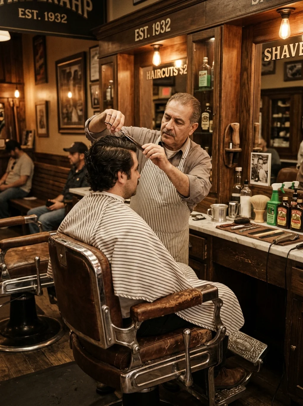 Classic Barbershop Style Refusing to Fade From Relevance