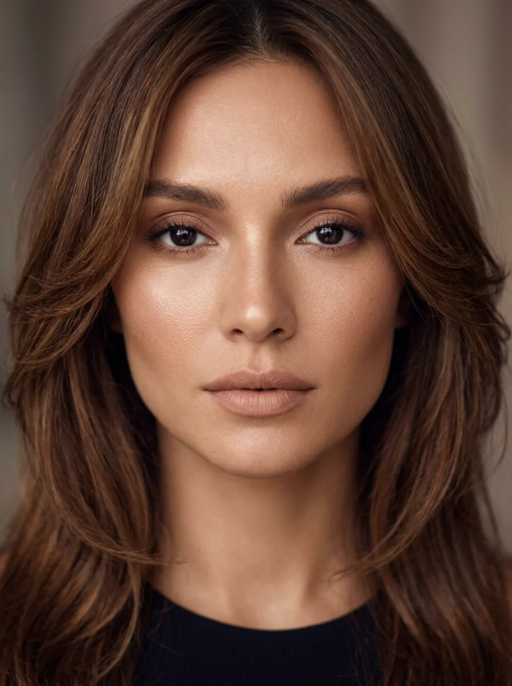 Face Framing Layers That Draw Attention To Your Eyes